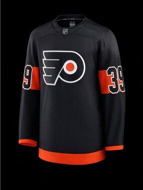 Philadelphia Flyers Black & Orange Hockey Jersey #39
